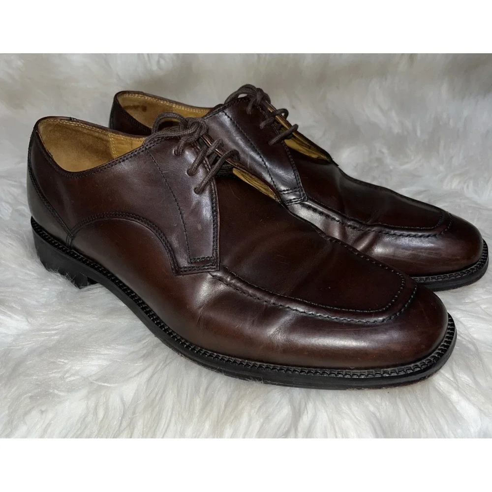 Cole Haan Brown Leather‎ Oxford Dress Shoes Size 9.5M